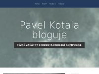 Pavel Kotala bloguje
