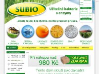 Subio - bakterie a enzymy