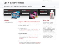 Sport cvičení a fitness e-shop