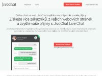 Online chat na web JivoChat zvýši konverzní poměr a vaše příjmy