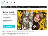 Online fotoškola - Internetové kurzy fotografování