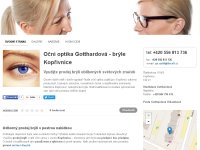 Oční optika Gotthardová – oční optika Kopřivnice