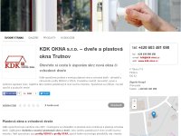 KDK OKNA s.r.o. – Vchodové dveře a plastová okna