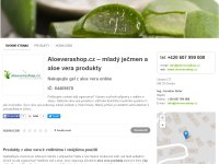Aloeverashop.cz – certifikované aloe vera produkty