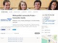 Metropolitní univerzita Praha – řádné studium politologie