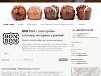 BON BON – ruční výroba marcipánu a čokolády