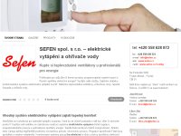 SEFEN spol. s r.o. – výkonné teplovzdušné ventilátory
