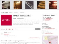 WIRELI – LED pásky a další prvky LED osvětlení