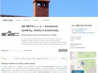 OK-SETO – komínové vložky, kouřovody a doplňky