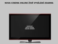 NovaCinemaONLINE.cz - Online živé vysílání zdarma Nova CINEMA