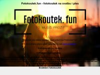 Fotokoutek.fun - fotokoutek na svatbu i ples