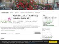 FLORAVIL, s.r.o. – květinová výzdoba interiérů a exteriérů