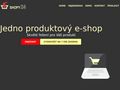Jednoproduktové e-shopy a obchody Shopy24.cz