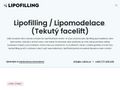 Lipofilling, lipomodelace, tekutý facelift