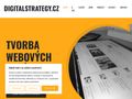 Tvorba webových stránek DigitalStrategy.cz