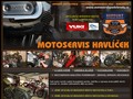 Motoservis Havlíček Poděbrady - servis, oprava, renovace - motocyklů a skútrů, Nymburk, Kolín.