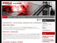 Dusla – zámečnictví, opravy přepravníků