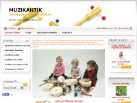 MUZIKANTÍK.CZ - eshop zaměřený na hudebniny a hudební nástroje pro děti