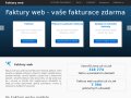 Faktury web : faktura, fakturace, pokladní doklad