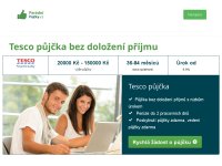 Tesco půjčka bez nutnosti doložení příjmu