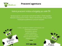 Pracovní agentura - práce a brigády