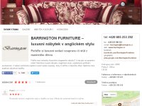 BARRINGTON FURNITURE – luxusní sedací soupravy