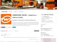 GEBRÜDER WEISS – letecká přeprava a autodoprava