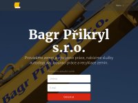 Bagr Přikryl - Zemní a výkopové práce - Prostějov