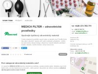 MEDICA FILTER – jednorázový zdravotnický materiál