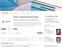 Zenit, spol. s r.o. – desky a skleníky z polykarbonátu