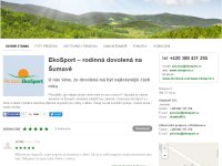 Penzion EkoSport – ubytování pro rodiny s dětmi na Šumavě
