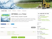 ARTEMIA,s.r.o. – realizace vrtů pro tepelná čerpadla