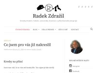 Radek Zdražil – kreslíř, řezbář, výtvarník a kreativec