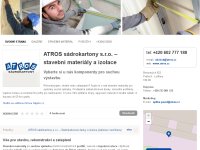 ATROS sádrokartony s.r.o. – komponenty na suchou výstavbu