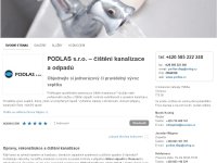 PODLAS s.r.o. – profesionální čištění kanalizace