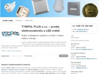 TYMPOL PLUS s.r.o. – elektro e-shop s doplňkovým materiálem