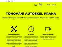 Tónování autoskel Praha