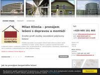 Milan Klimša – pronájem lešení