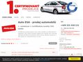 Auto ESA – prodej automobilů s garancí kvality