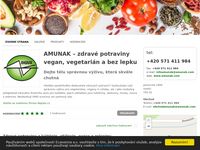 AMUNAK – správná výživa ze zdravých surovin