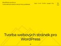 Tvorba WordPress webových stránek pro podnikatele