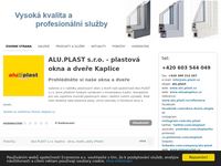 ALU.PLAST s.r.o. – výroba plastových oken a dveří