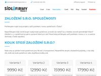 Sídlo firmy Praha od 89 Kč