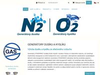 Generátory dusíku a kyslíku prodej generátorů