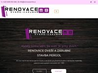 Renovace dveří a zárubní, stavba pergol