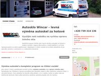 Autosklo Wincar – rychlá výměna autoskel