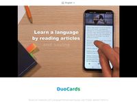 DuoCards – učení jazyků flash-cards aplikací