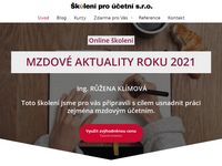 On-line školení ze světa daní, mezd a účetnictví