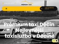 Prémium taxi Děčín