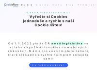 Cookierow - jednoduché řešení cookies
